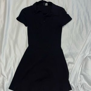 H&M Fit & Flare Polo Dress